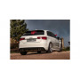 Silencieux arrière duplex inox 2x90mm type 25 pour AUDI A3 SPORTBACK QUATTRO TYPE 8V