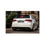 Silencieux arrière duplex inox 2x90mm type 25 pour AUDI A3 SPORTBACK QUATTRO TYPE 8V