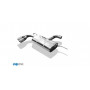 Silencieux arrière inox 2x80mm type 25 pour AUDI A3 SPORTBACK QUATTRO TYPE 8V