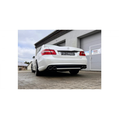 Silent rear duplex stainless steel 2x106x71mm type 32 for MERCEDES CLASSE E TYPE W212