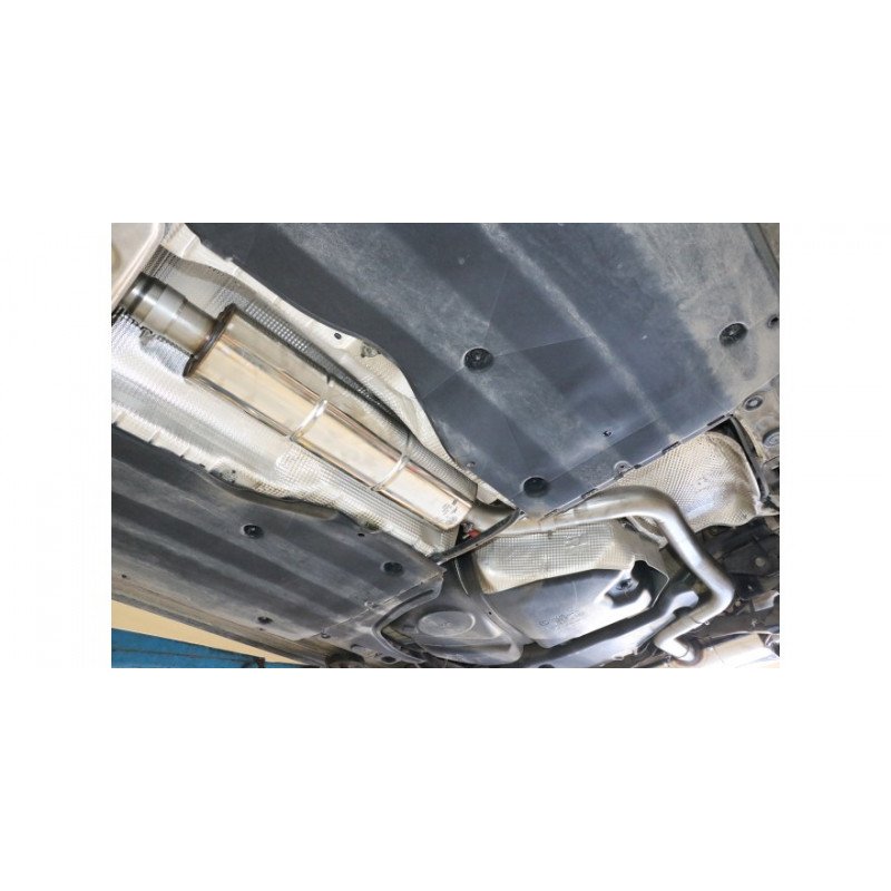 Silencieux Arrière Complet Pour AUDI A3 Sportback 2.0 D 136-140ch 2004-2008 - BFC
