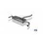 Silencieux arrière duplex inox sur sortie d'origine pour MERCEDES GLA TYPE X156