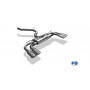Silencieux arrière duplex inox 1x135x80mm type 53 pour VOLSWAGEN BEETLE TYPE 1C/9C/1Y