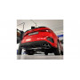 Catback complet avec silencieux arrière duplex inox 2x106x71mm type 44 pour AUDI S3 BERLINE TYPE GY