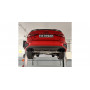 Silencieux arrière duplex inox 1x135x80mm type 53 pour VOLSWAGEN BEETLE TYPE 1C/9C/1Y