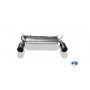 Silencieux arrière duplex inox 1x114mm type 10 pour NISSAN 350Z
