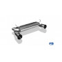 Silencieux arrière duplex inox 1x114mm type 10 pour NISSAN 350Z