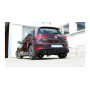 Silencieux arrière duplex inox 1x135x80mm type 53 pour VOLSWAGEN BEETLE TYPE 1C/9C/1Y