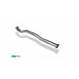 Tube de suppression de silencieux avant inox pour MITSUBISHI LANCER EVOLUTION X