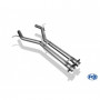 Stainless rear silencer removal tube for MERCEDES CLS TYPE C219