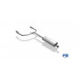 2x70mm stainless steel silent for RENAULT TWINGO I TYPE C06