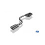 copy of Silent rear duplex stainless steel 1x135x80mm type 53 for MERCEDES ML TYPE W163