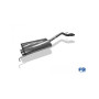 copy of Silent rear duplex stainless steel 1x135x80mm type 53 for MERCEDES ML TYPE W163