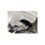 copy of Silent rear duplex stainless steel 1x135x80mm type 53 for MERCEDES ML TYPE W163