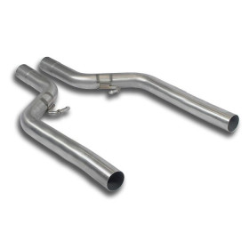 copy of Silent rear duplex stainless steel 2x90mm type 16 for MASERATI GRAN TURIMO