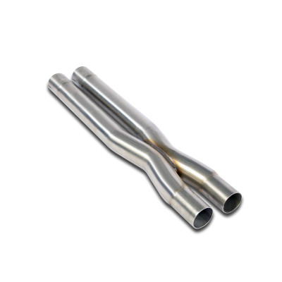 copy of Silent rear duplex stainless steel 2x90mm type 16 for MASERATI GRAN TURIMO