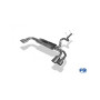 Silencieux arrière duplex inox 2x115x85mm type 32 pour MERCEDES VITO KOMPACT TYPE 639