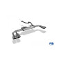 Silencieux arrière duplex inox 2x115x85mm type 32 pour MERCEDES VITO KOMPACT TYPE 639