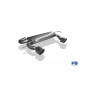 Silencieux arrière duplex inox 1x100mm type 16 pour AUDI TT QUATTRO 3.2L TYPE 8N