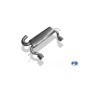 Silencieux arrière duplex inox 1x100mm type 16 pour AUDI TT QUATTRO 3.2L TYPE 8N