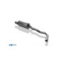Rear silencer stainless steel 1x115x85mm type 32 for RENAULT CLIO V