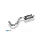 Pack front silencer + stainless steel rear silencer 1x115x85mm type 32 for RENAULT CLIO V