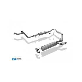 Ligne d'échappement complète inox pour MERCEDES CLASSE G 300 GD TYPE 463