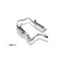 Complete stainless steel exhaust line for MERCEDES CLASS G 300 GD TYPE 463