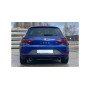 Silencieux arrière duplex inox 1x100mm type 25 pour SEAT LEON TYPE 5F (FACELIFT)