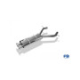 Silent stainless steel front for MERCEDES CLASSE E TYPE W211