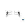 Silencieux arrière duplex inox 1x115x85mm type 32 pour MERCEDES CLASSE E TYPE W211
