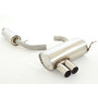 copy of Silent stainless steel rear 1x90mm type 16 for BMW SERIE 1 120i TYPE E87