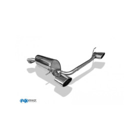 copy of Silent rear duplex stainless steel 1x160x80mm type 53 for VOLKSWAGEN T5/T6 4-MOTION