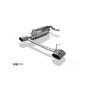 Silencieux arrière duplex inox 1x140x90mm type 32 (Rieger) pour AUDI A1 COMPACT/SPORTBACK type 8X