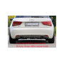 Silencieux arrière duplex inox 1x140x90mm type 32 (Rieger) pour AUDI A1 COMPACT/SPORTBACK type 8X