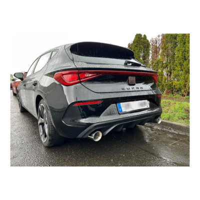 Silencieux arrière duplex sport inox 1x100mm TYPE 25 pour CUPRA LEON TYPE KL 4x2