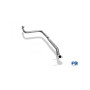 Stainless front silencer removal tube for HONDA CIVIC IX TYPE R