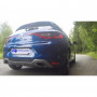 Catback avec silencieux arrière duplex sport inox 1x50mm type 10 + silencieux avant pour RENAULT MEGANE IV GT