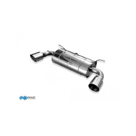 copy of Silent rear duplex stainless steel 1x129x106mm type 32 for TOYOTA GT86