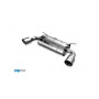 Silencieux arrière duplex inox 1x114mm type 25 pour TOYOTA GR86