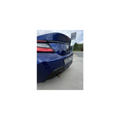 copy of Silent rear duplex stainless steel 1x129x106mm type 32 for TOYOTA GT86