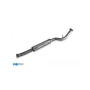 copy of Silent rear duplex stainless steel 1x129x106mm type 32 for TOYOTA GT86