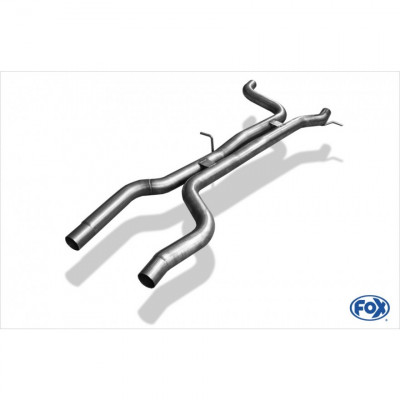 copy of Stainless steel catalysts back to silent link for PORSCHE CAYENNE 9PA / 9PA FACELIFT
