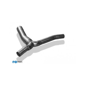 copy of Silent rear duplex stainless steel for original output for MERCEDES CLASSE C TYPE W205 BERLINE/BREAK/CABRIOLET/COUPE