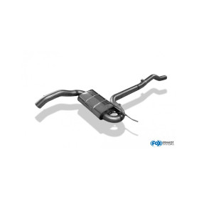 Silencieux avant (Ø76mm) inox pour AUDI A4 TYPE B5