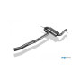 copy of Silent rear duplex stainless steel 1x160x80mm type 53 for VOLKSWAGEN T5/T6 4-MOTION