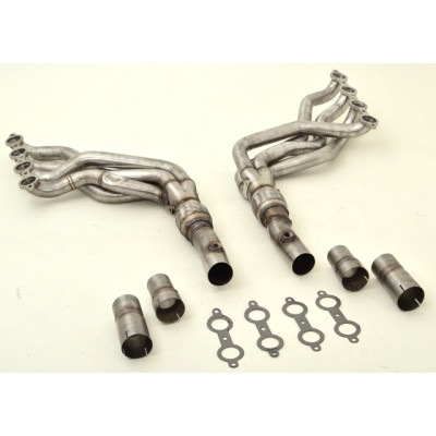 copy of Silent rear duplex stainless steel 1x100mm type 16 for CHEVROLET CAMARO