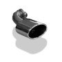 copy of Silent rear duplex stainless steel 1x140x90mm type 44 for RENAULT KOLEOS