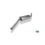 Pack Silencieux arrière inox 2x76mm type 16 + silencieux avant pour AUDI 100/A6 TYPE C4