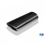copy of Silent stainless steel rear 1x135x80mm type 53 for OPEL VECTRA A (COFFRE)